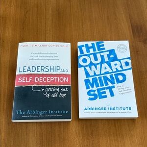 Leadership and Self-Deception & The Outward Mindset Books